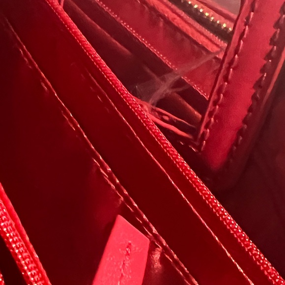 Joy and Iman Red Crossbody Purse NEW Without Tags - Picture 10 of 14